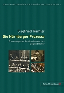 Buchcover "Die Nürnberger Prozesse: Erinnerungen des Simultandolmetschers Siegfried Ramler"